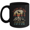 A Rough Day Hiking Is Better Hiking Lover Nature Outdoor Mug | teecentury
