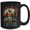 A Rough Day Hiking Is Better Hiking Lover Nature Outdoor Mug | teecentury