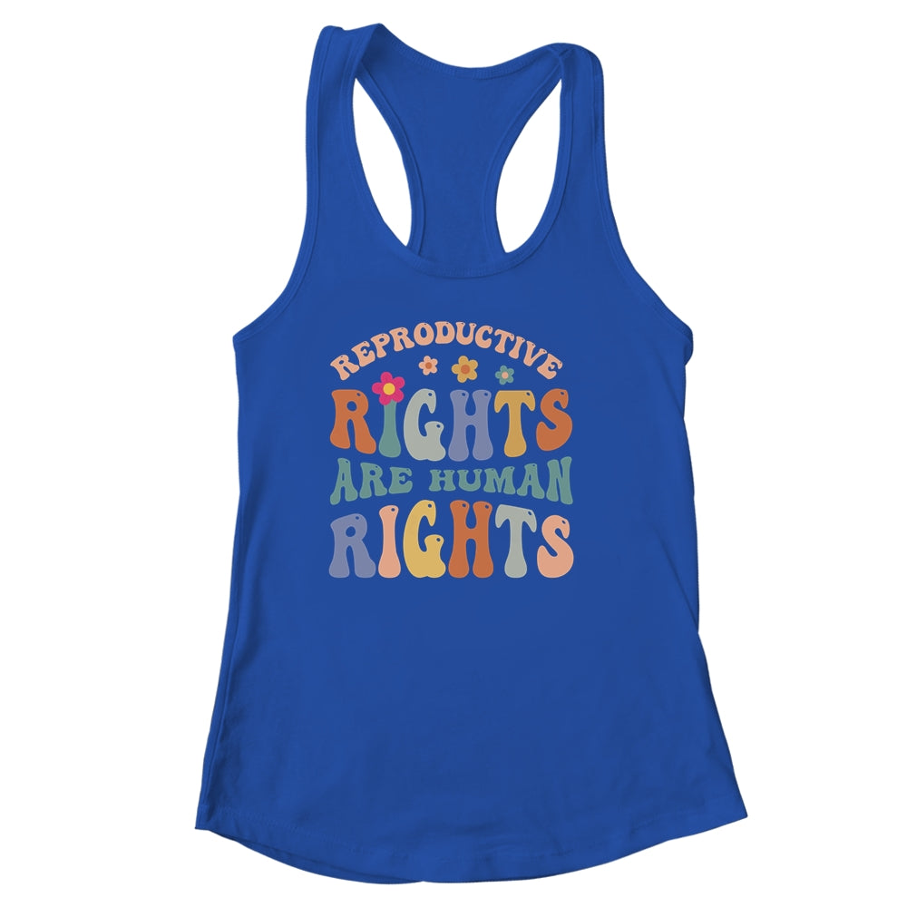 Aesthetic Reproductive Rights Are Human Rights Feminist Tie dye Shirt & Tank Top | teecentury