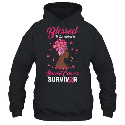 African American Breast Cancer Blessed Survivor T-Shirt & Hoodie | Teecentury.com