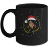 African American Christmas Santa Claus Black Woman Mug Coffee Mug | Teecentury.com