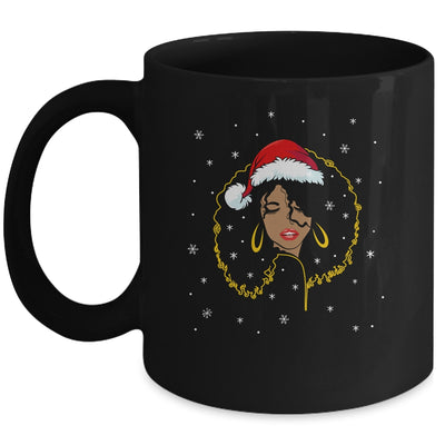 African American Christmas Santa Claus Black Woman Mug Coffee Mug | Teecentury.com