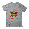 African American Freedom Black Pride Juneteenth Butterfly Shirt & Tank Top | teecentury