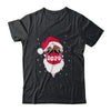 African American Santa Black Christmas Santa Wearing Mask T-Shirt & Sweatshirt | Teecentury.com