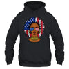 Afro Sunflower African American 4th Of July Melanin T-Shirt & Tank Top | Teecentury.com