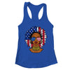 Afro Sunflower African American 4th Of July Melanin T-Shirt & Tank Top | Teecentury.com