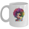 Afro Women Black Queen African American Melanin Queen Mug Coffee Mug | Teecentury.com