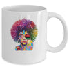 Afro Women Black Queen African American Melanin Queen Mug Coffee Mug | Teecentury.com