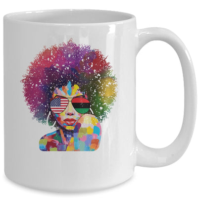 Afro Women Black Queen African American Melanin Queen Mug Coffee Mug | Teecentury.com
