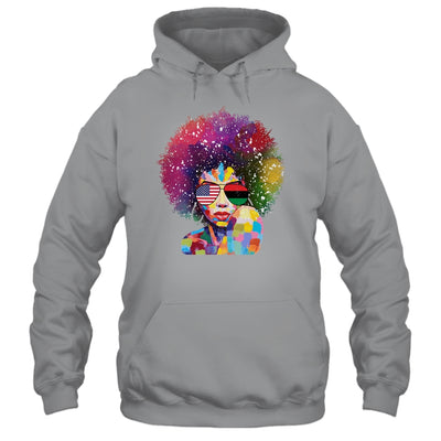 Afro Women Black Queen African American Melanin Queen T-Shirt & Tank Top | Teecentury.com