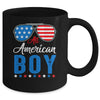 All American Boy 4th Of July Boy Kids Teens Sunglasses Mug Coffee Mug | Teecentury.com