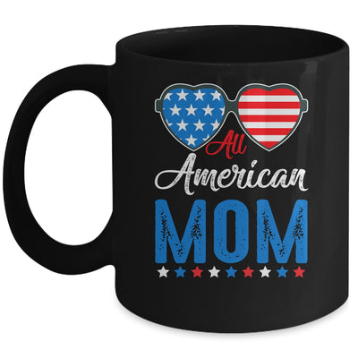 All American Mom 4th of July Independence Women Mommy Mug Coffee Mug | Teecentury.com