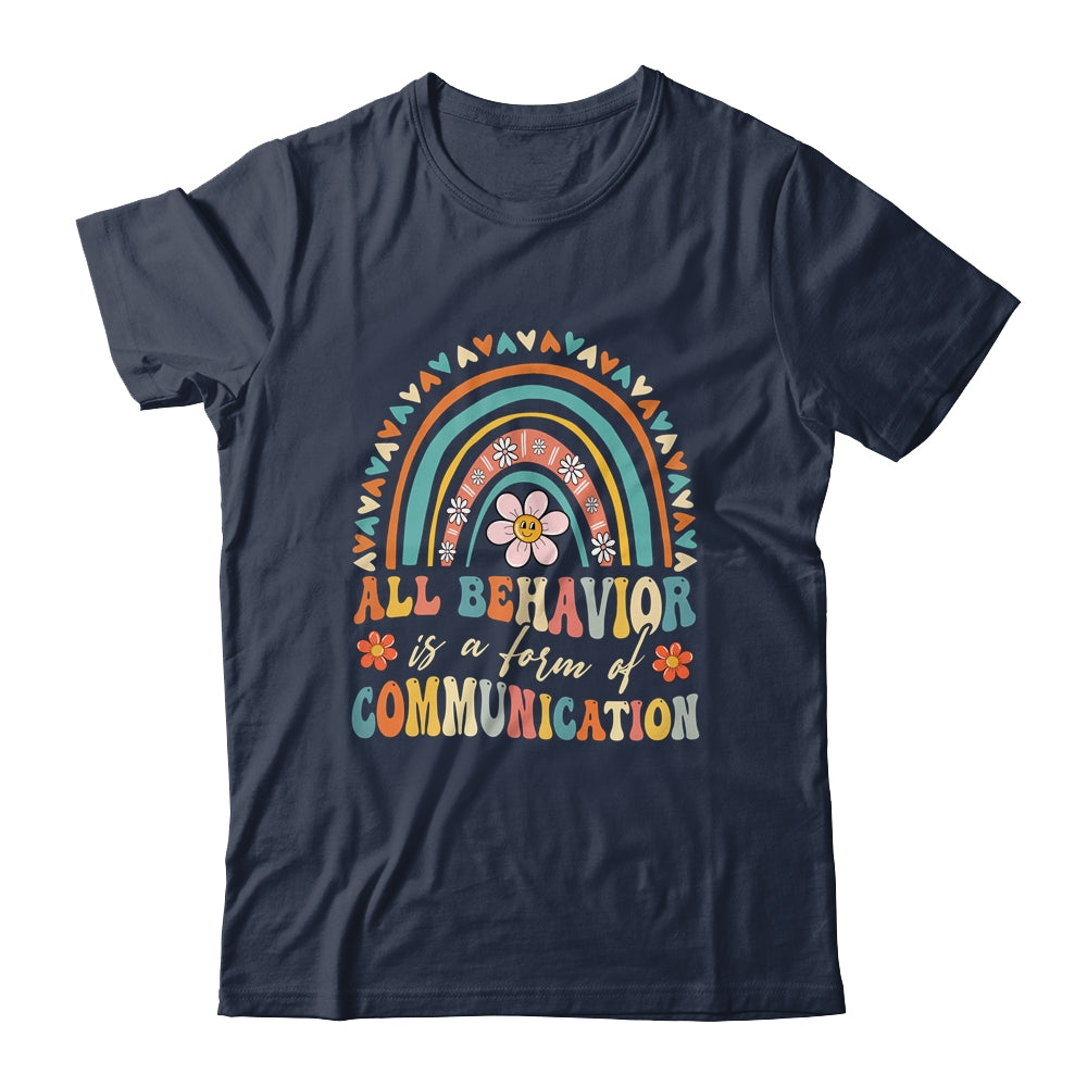 All Behavior Is A Form Of Communication Aba Therapist Autism Shirt & Hoodie | teecentury
