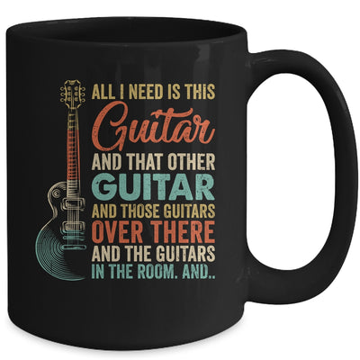 All I Need Is This Guitar Player Guitarist Music Band Mug Coffee Mug | Teecentury.com