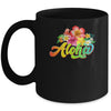 Aloha Flowers Hawaiian Funny Hawaii Beach Luau Party Mug | teecentury