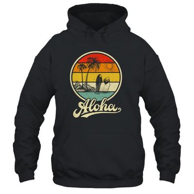 Aloha Hawaii Hawaiian For Boys Girls Palm Tree Surf Shirt & Tank Top | teecentury