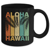 Aloha Hawaii Hawaiian Island Palm Beach Vintage Mug | teecentury