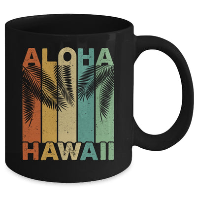 Aloha Hawaii Hawaiian Island Palm Beach Vintage Mug | teecentury