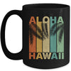 Aloha Hawaii Hawaiian Island Palm Beach Vintage Mug | teecentury