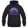 Alzheimer's Awareness In September We Wear Purple Groovy Shirt & Hoodie | teecentury