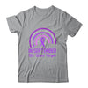 Alzheimer's Awareness In September We Wear Purple Rainbow Shirt & Hoodie | teecentury