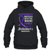 Alzheimer's Awareness Messed With The Wrong Family Support T-Shirt & Hoodie | Teecentury.com