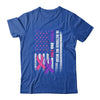 American Flag Breast Cancer And Domestic Violence Awareness T-Shirt & Hoodie | Teecentury.com