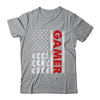 American Flag Funny Gamer Video Games Boys Men Gaming Shirt & Hoodie | teecentury