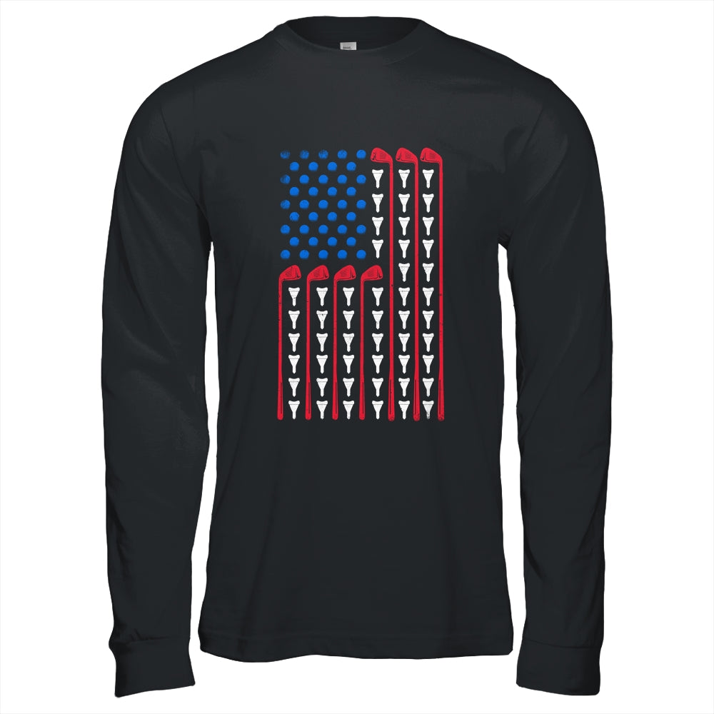 American Flag Golf Funny Golf Club Sports Gift T-Shirt & Hoodie | Teecentury.com