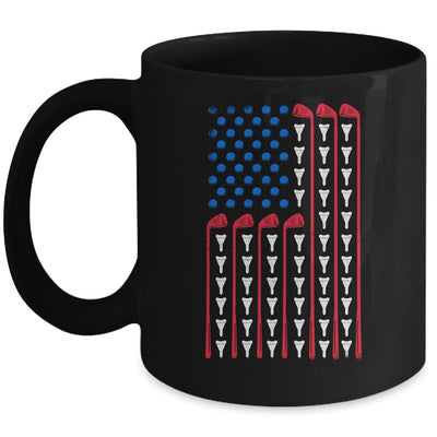 American Flag Golf Funny Golf Club Sports Gift Mug Coffee Mug | Teecentury.com