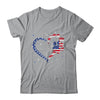 American Flag Patriotic Dog Cat Paw Print 4th Of July Shirt & Tank Top | teecentury