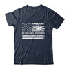 American Flag Tractor So God Made A Farmer T-Shirt & Hoodie | Teecentury.com