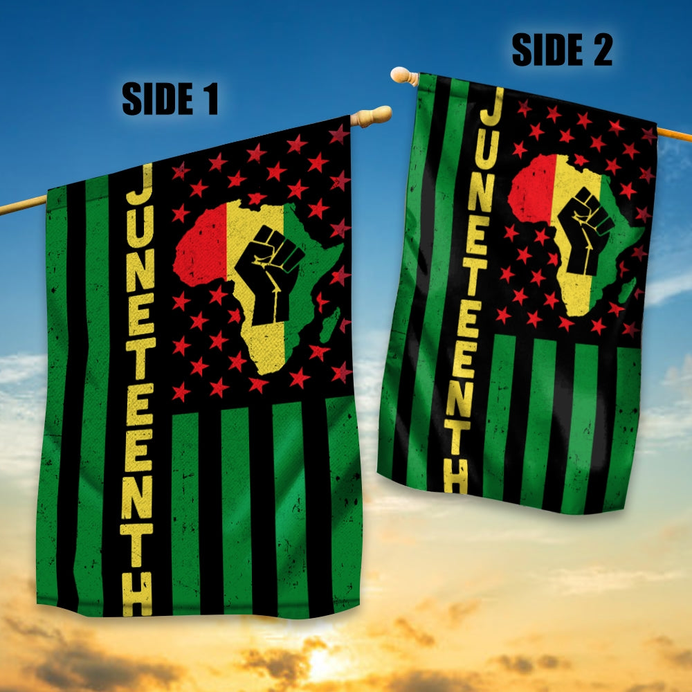 American Flags Juneteenth African American Flag | Teecentury.com