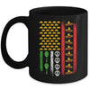 American Mexican Flag With Sombrero And Taco Cinco De Mayo Mug | teecentury