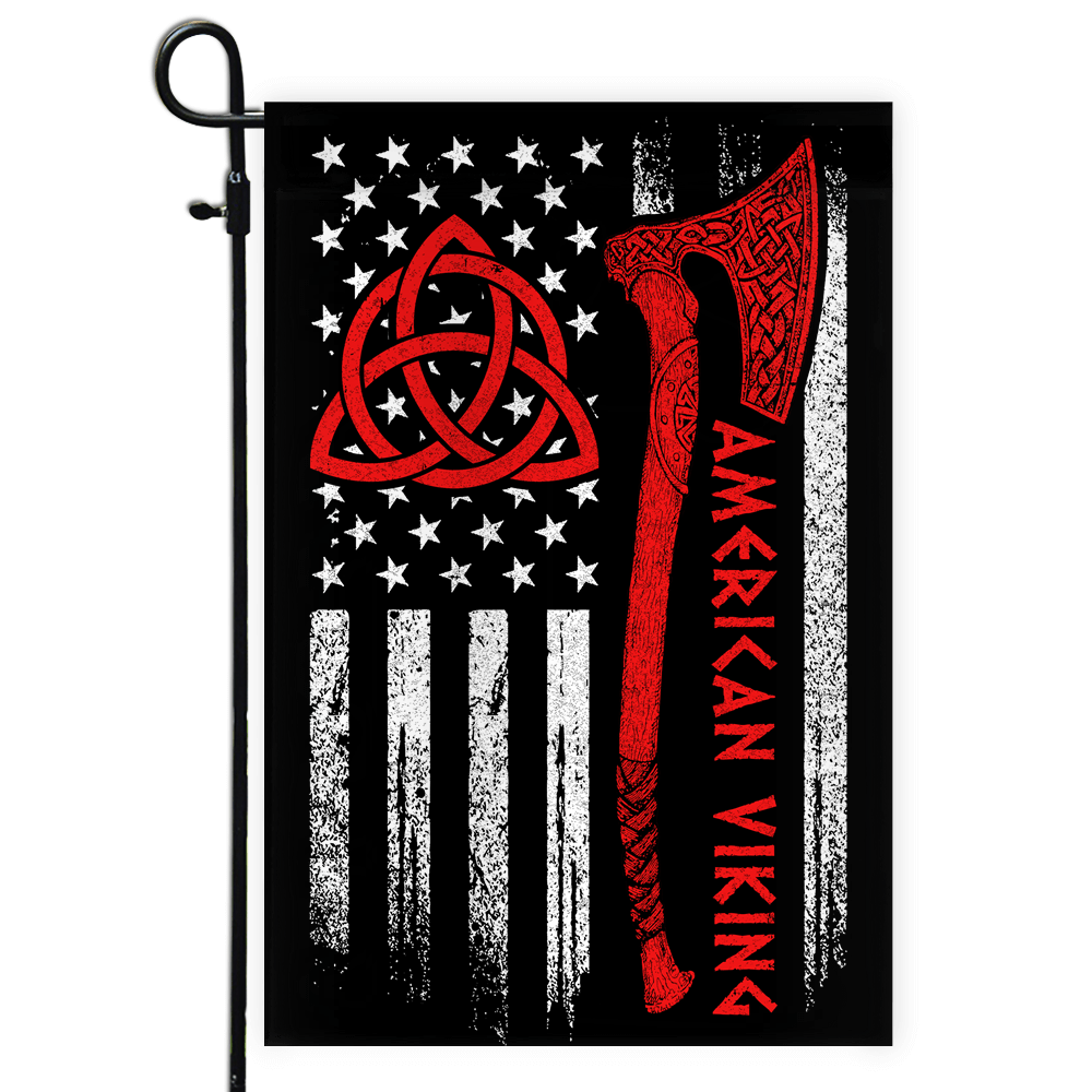 American Viking Flag Flag | Teecentury.com