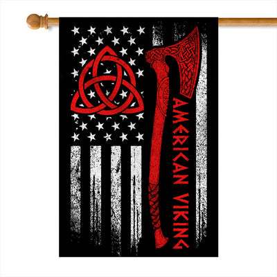 American Viking Flag Flag | Teecentury.com