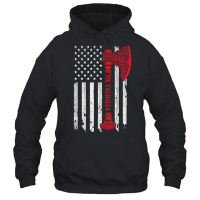 American Viking Flag Victory Valhalla T-Shirt & Hoodie | Teecentury.com