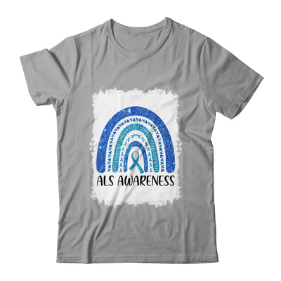 Amyotrophic Lateral Sclerosis Als Awareness Rainbow T-Shirt & Tank Top | Teecentury.com