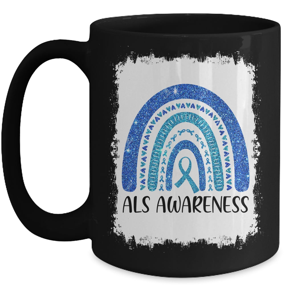Amyotrophic Lateral Sclerosis Als Awareness Rainbow Mug Coffee Mug | Teecentury.com