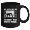 And Into The Barn I Go To Lose My Mind Find My Soul Horse Mug Coffee Mug | Teecentury.com
