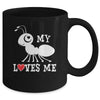 Ant Lovers My Aunt Loves Me Family For Niece Nephew Mug Coffee Mug | Teecentury.com