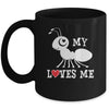 Ant Lovers My Aunt Loves Me Family For Niece Nephew Mug Coffee Mug | Teecentury.com