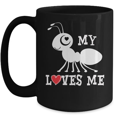 Ant Lovers My Aunt Loves Me Family For Niece Nephew Mug Coffee Mug | Teecentury.com