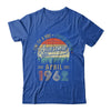 April 1962 Vintage 60 Years Old Retro 60th Birthday T-Shirt & Hoodie | Teecentury.com