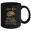 April Girl Birthday Funny Leopard Lips Women Mug Coffee Mug | Teecentury.com