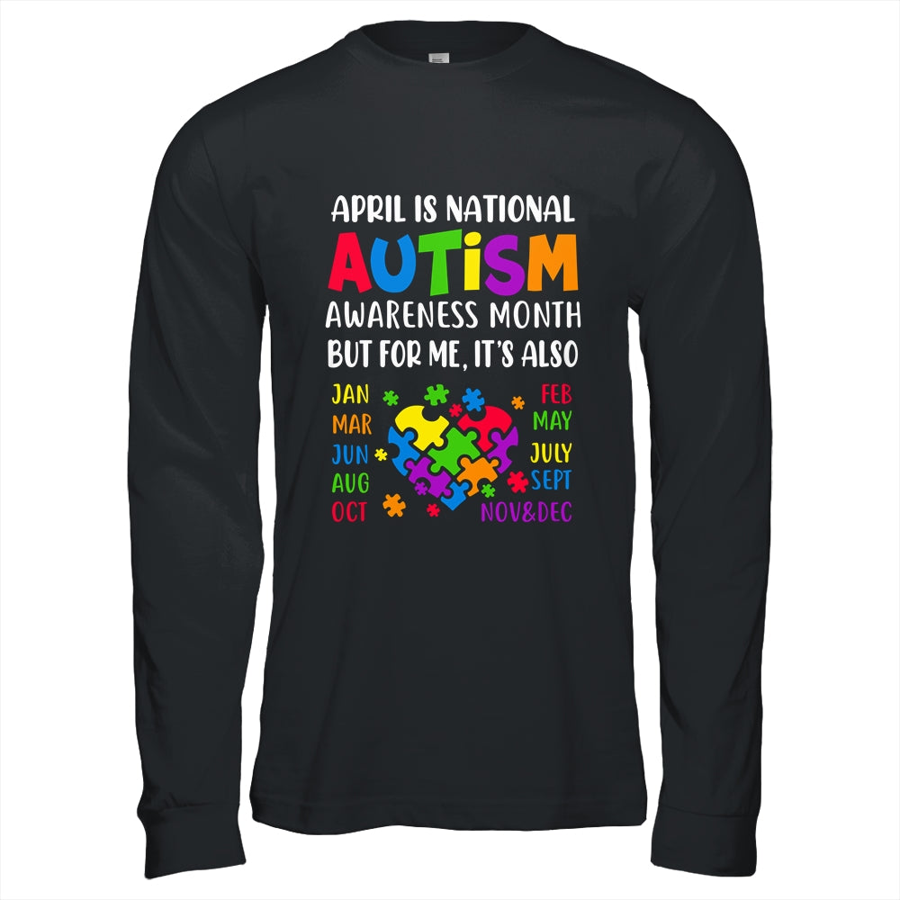 April Is National Autism Awareness Month Boy Girl Women Shirt & Hoodie | teecentury