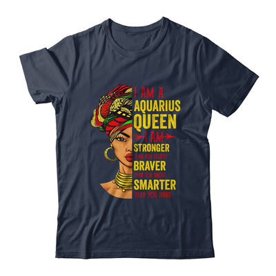 Aquarius Queen I Am Stronger Birthday For Aquarius Zodiac Shirt & Tank Top | teecentury