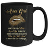 Aries Girl Birthday Funny Leopard Lips Women Mug Coffee Mug | Teecentury.com