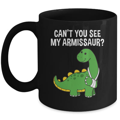 Armissaur Broken Bones Arm Injury Dinosaur Recovery Mug | teecentury