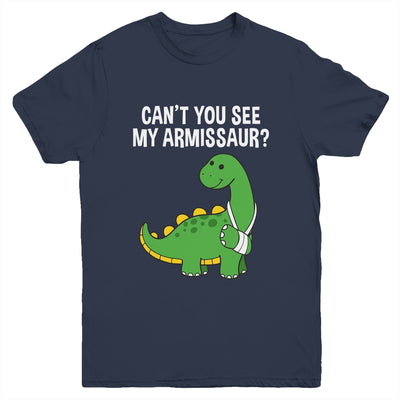 Armissaur Broken Bones Arm Injury Dinosaur Recovery Youth Shirt | teecentury